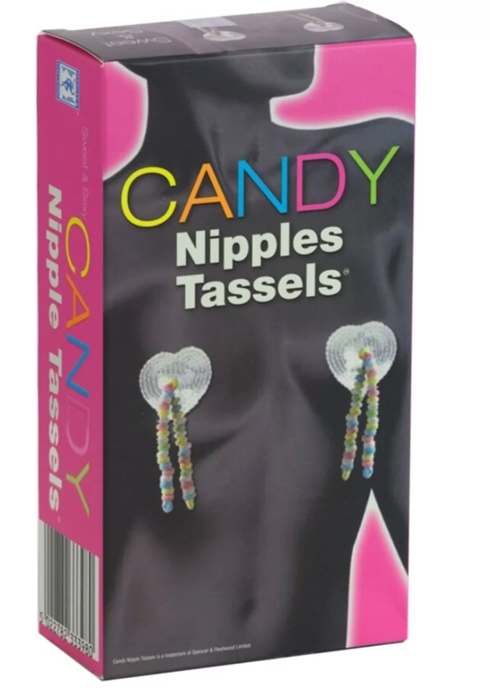 Nipples bonbons comestibles