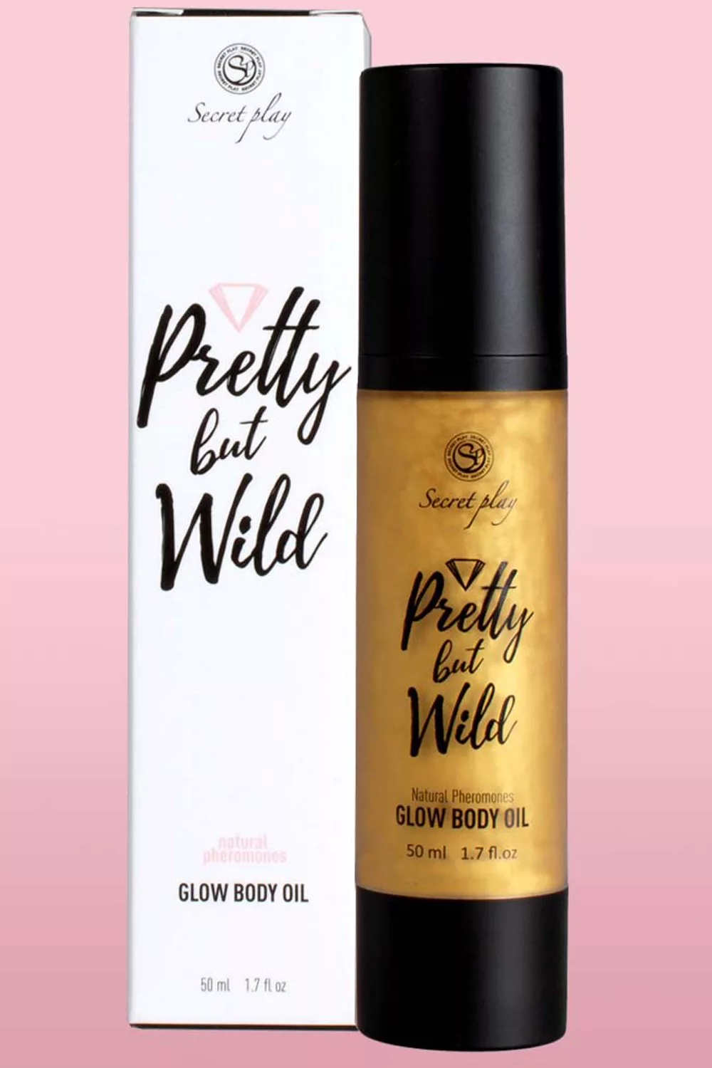 Huile corporel illuminatrice haute performance Pretty But Wild