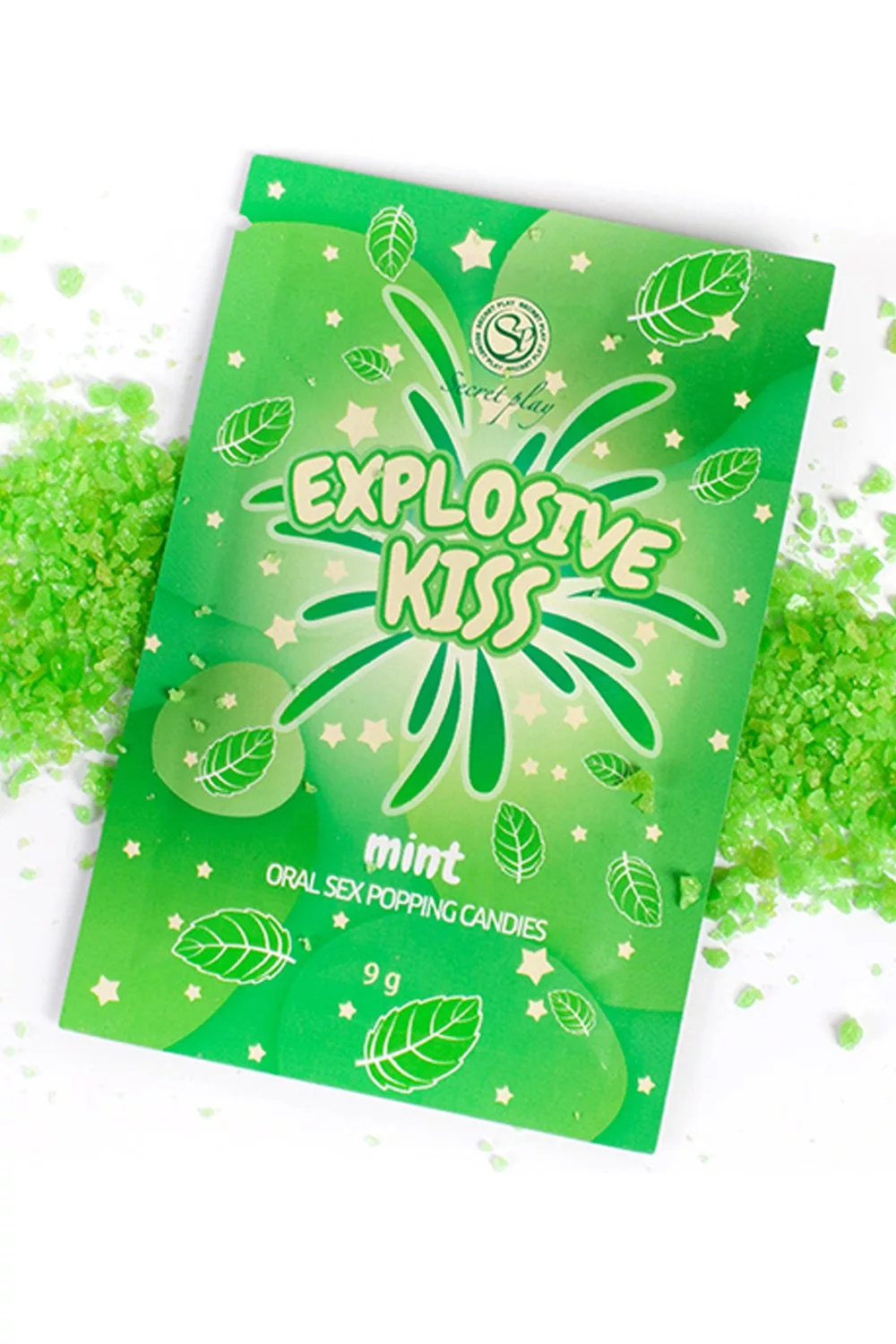 Bonbons pétillants à la menthe spécial sexe oral