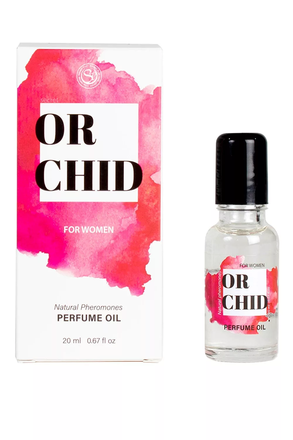 Huile parfumée Roll-on aux phéromones Orchid pour femme