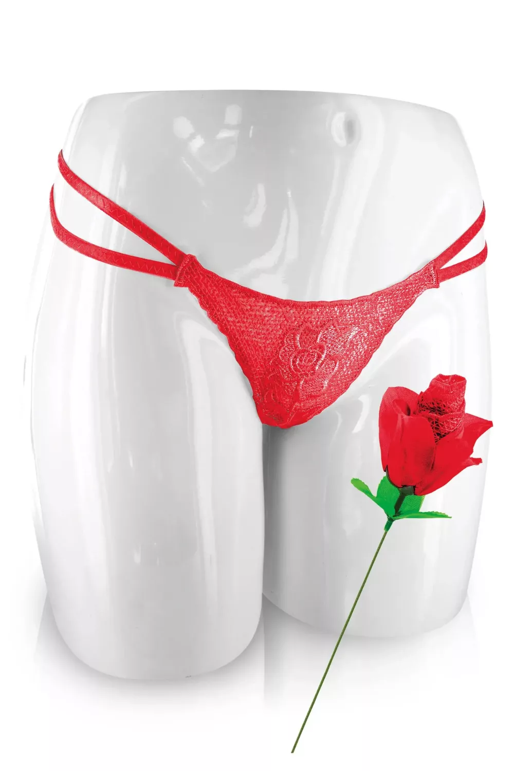 Fleur artificielle contenant une culotte
