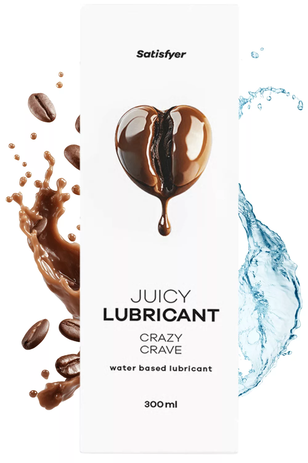 Lubrifiant à base d'eau Café 300 ml Satisfyer