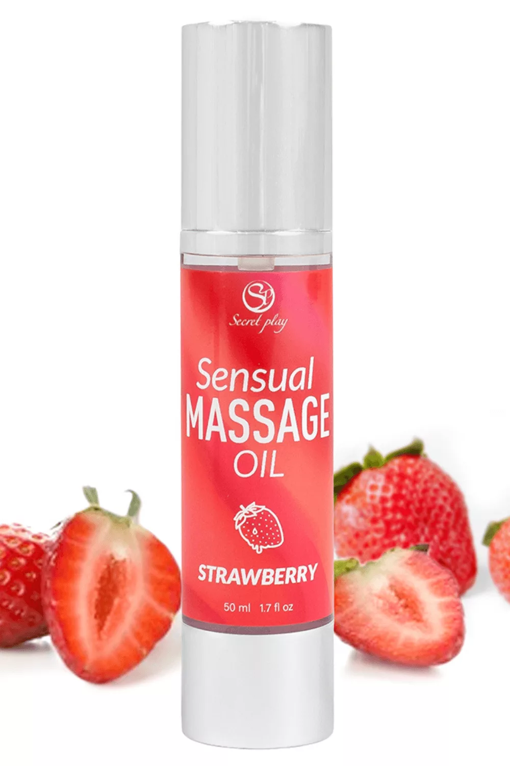 Huile de massage fraise 50 ml Secret Play