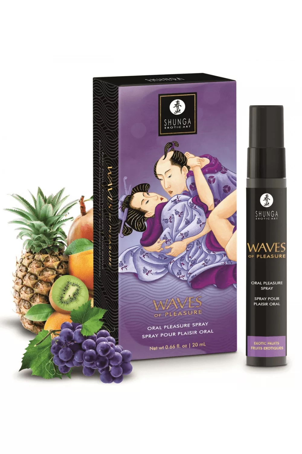 Spray pour plaisir oral saveur fruits exotiques 20 ml - Shunga
