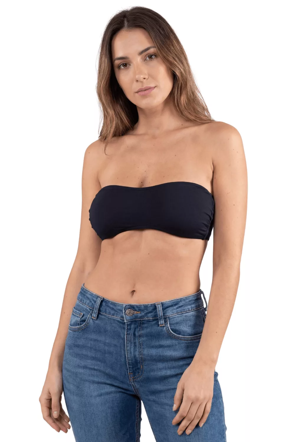 Bandeau de poitrine noir