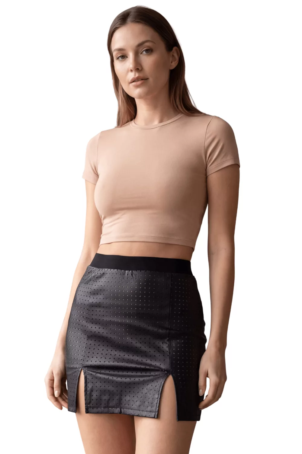 Jupe courte noir Stella