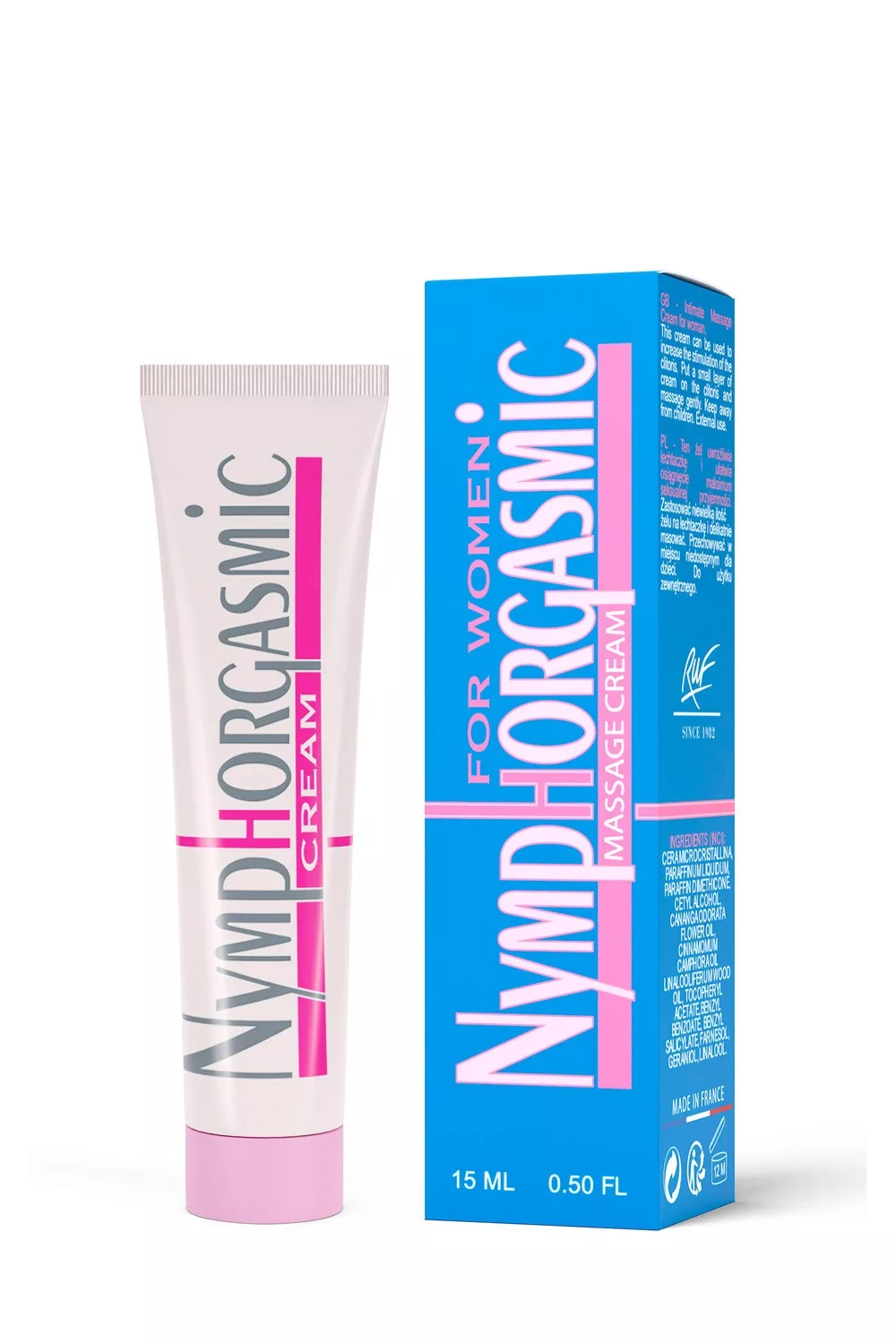 NYMPHORGASMIC Crème Orgasme Stimulante pour Femme 15 ml - RUF