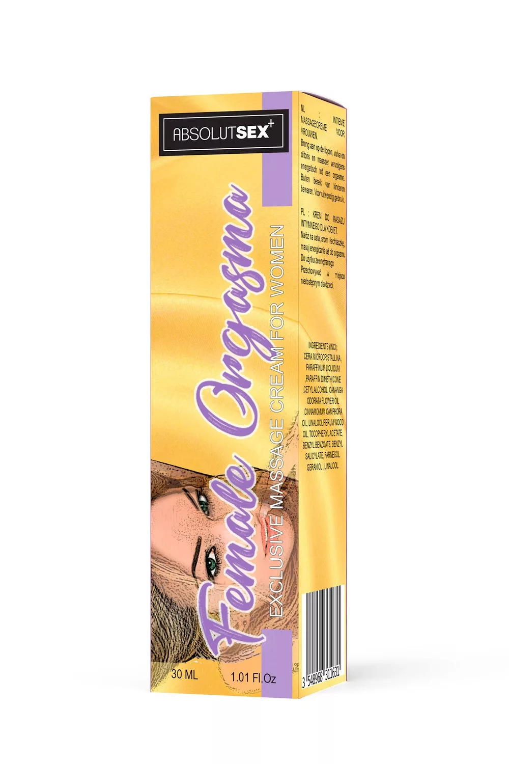 FEMALE ORGASMA Crème Orgasme pour Femme 30 ml - RUF