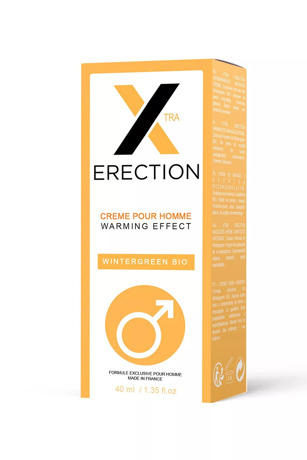 XTRA ERECTION Crème Intime Stimulante Chauffante 40 ml - RUF