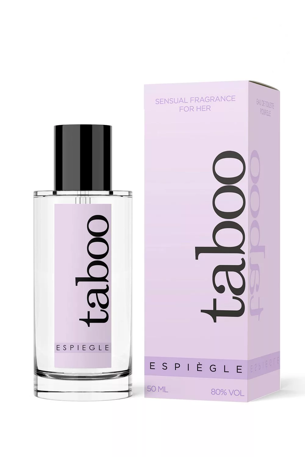 TABOO ESPIÈGLE Eau de Toilette de Séduction pour Femme 50 ml - RUF